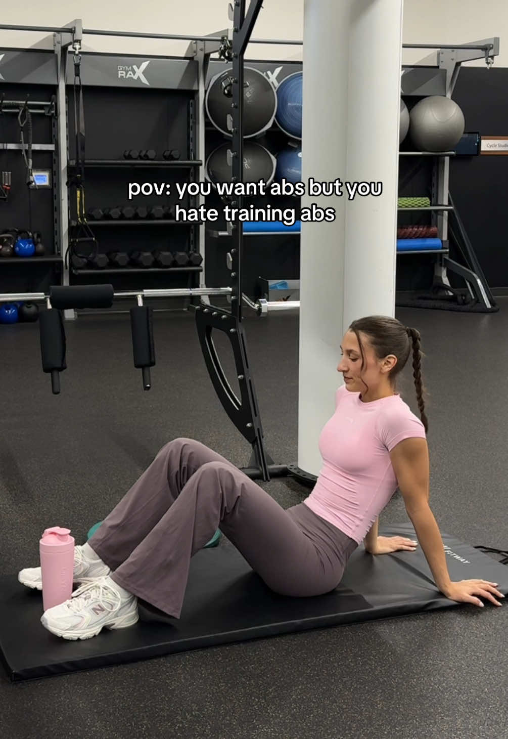 ab workout but make it fun @DFYNE code KAILEN💗 #abs #absworkout #GymTok #gymgirl #abworkout 