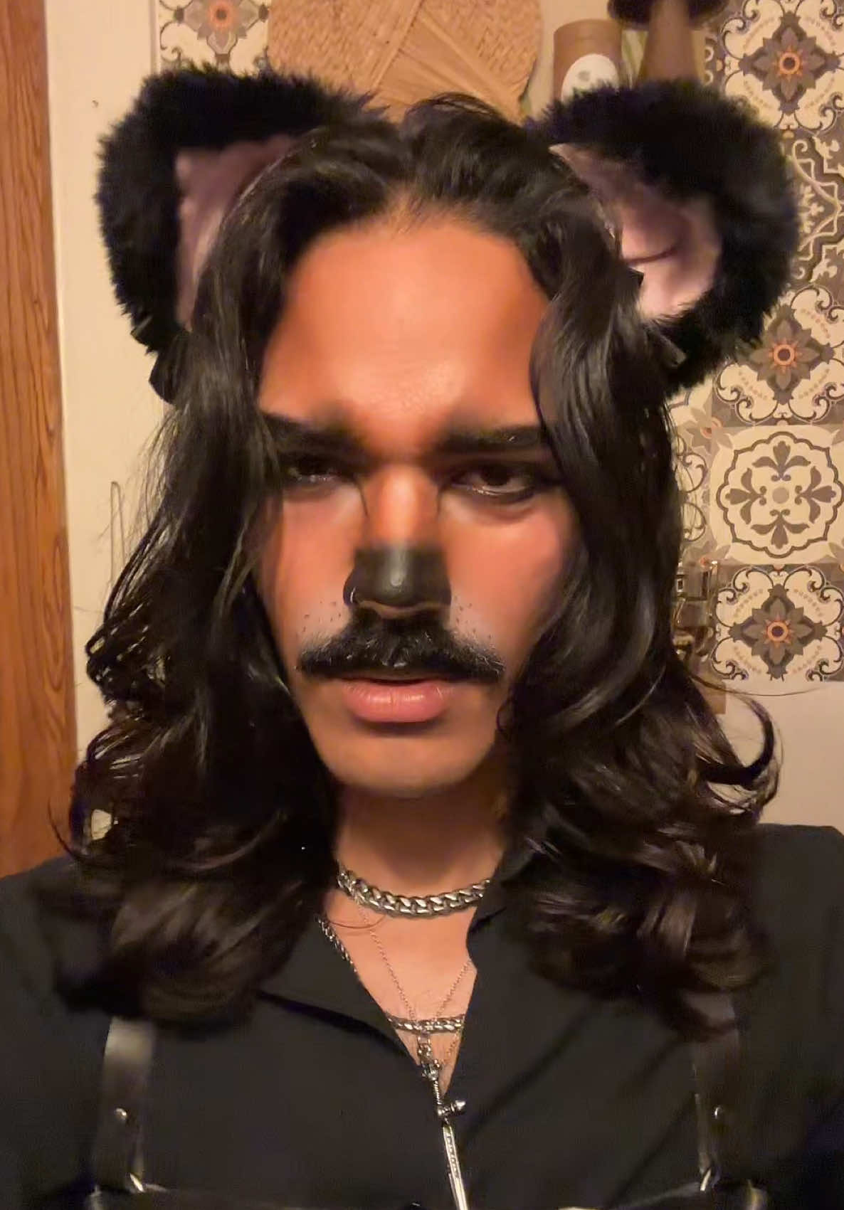 meoowww #virgoenergy #halloweenlook #xyzbcafypシ #transitionchallenge #blackcat 