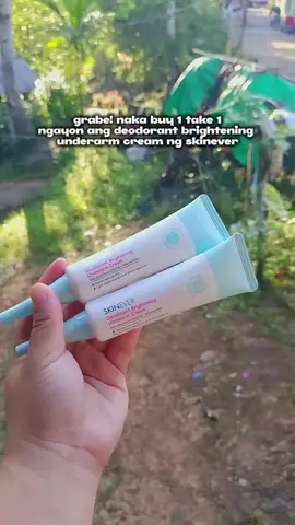 bili kana habang naka buy 1 take 1 pa🙌🏻🩷  #skinever #brighteningarmpit #underarmswhitening #underarmwhiteningcream #pampaputingkilikili 
