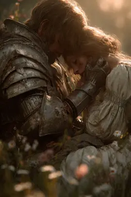 “O Beijo Antes do Amanhecer — o fim da guerra, o começo do amor.” #KnightAndPrincess #FantasyLove #CinematicFantasy #MedievalAesthetics #EpicRomance                    