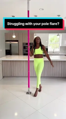 Let’s upgrade your pole flare with this pole dancing tutorial #poletok #fit2flaunt #poledancer 