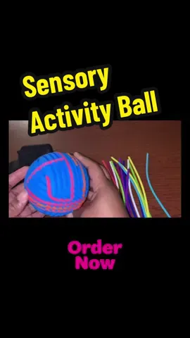 Sensory Activity Ball #SensoryActivityBall #ActivityBall #StressRelief #anxiety #autism 
