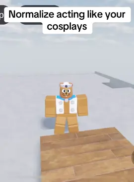 Yes, I already posted a video like this but I wanted to do another one. #shipwrecked64 #roblox #cosplay #shipwrecked64bucky #obamacaresaboutyou 