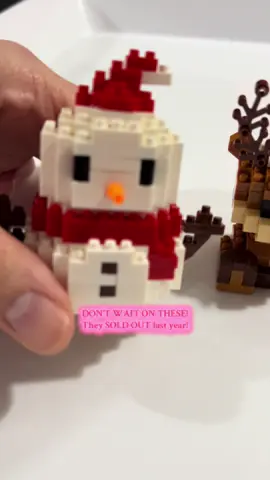 Don’T wait on these!! Tons of options and such fun building block sets for the holidays!! #christmas #buildingblocks #christmasgiftideas #stockingstuffer #tiktokshopcreatorpicks 