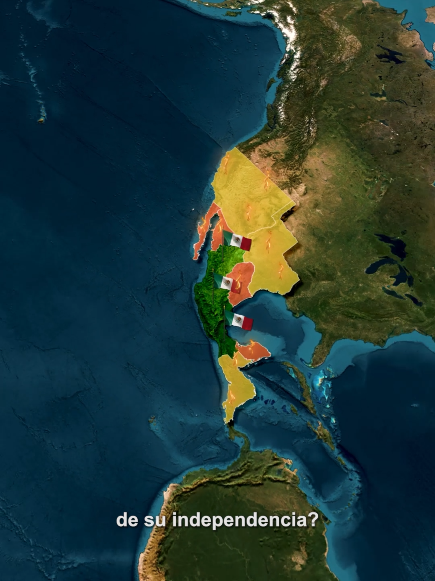 ¿Por qué tantas regiones de México quisieron separarse —y algunas lo lograron? #HistoriaDeMéxico #Separatismo #Texas #Yucatán #TerritoriosPerdidos #california