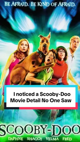 I noticed a Scooby-Doo Movie Detail No One Saw #scoobydoo #scooby #matthewlillard #shaggy #TikTokHalloweenContest 
