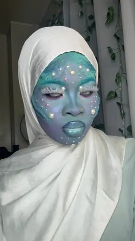 🧜🏿‍♀️🧜🏿‍♀️🧜🏿‍♀️#fyp #siren #fantathemua #halloweenmakeup #halloween2025 