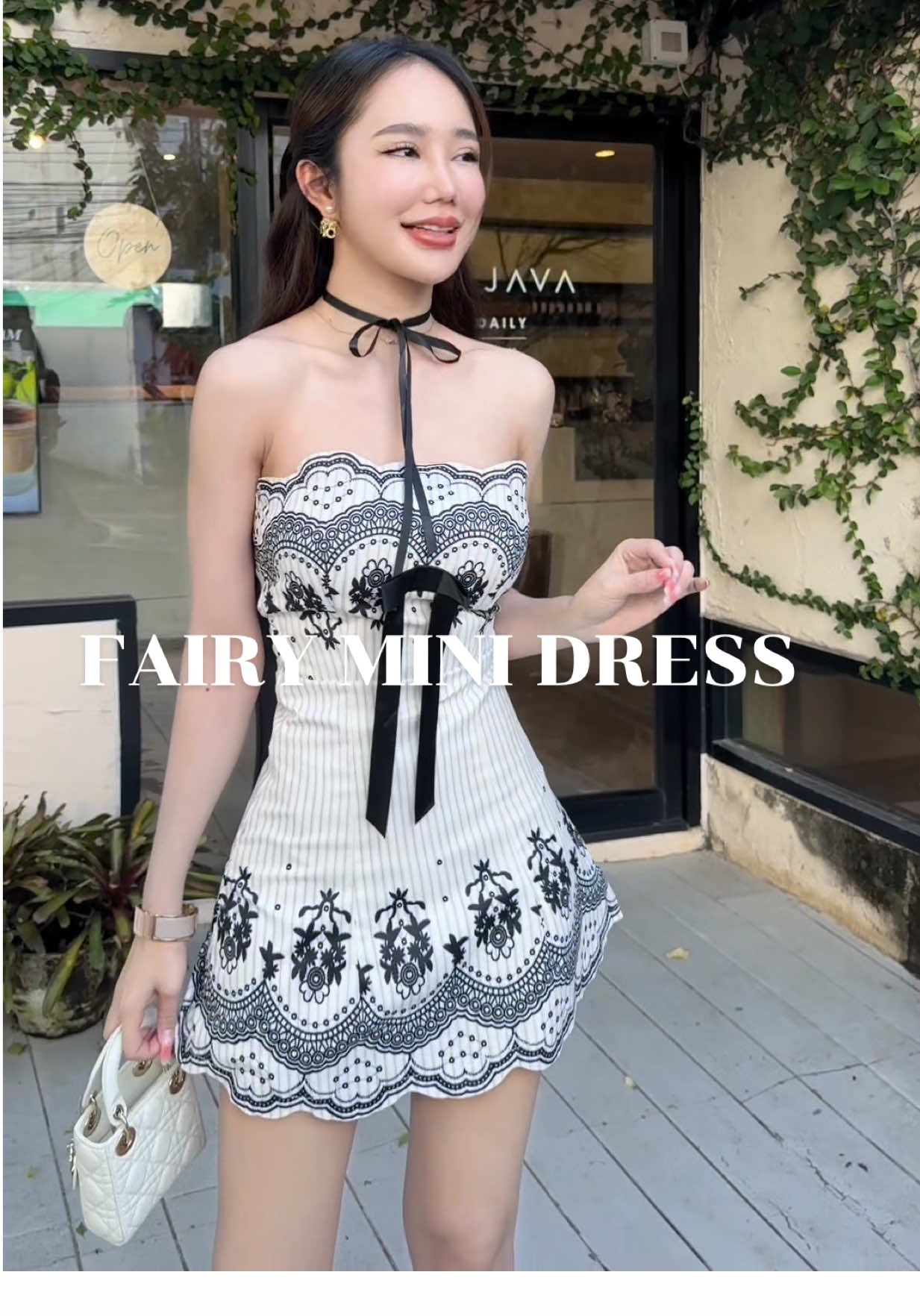 มินิเดรสน่ารัก มีซับใน #มินิเดรส #minidress  #dress #ชุดน่ารัก 