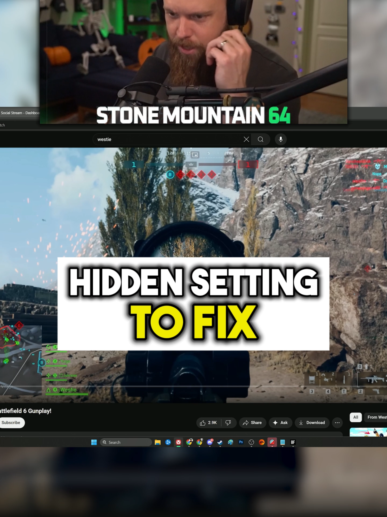 HIDDEN Setting FIX for MnK - Battlefield 6 #battlefield6 #battlefieldclips #gameplay #fyp  @stonemountain