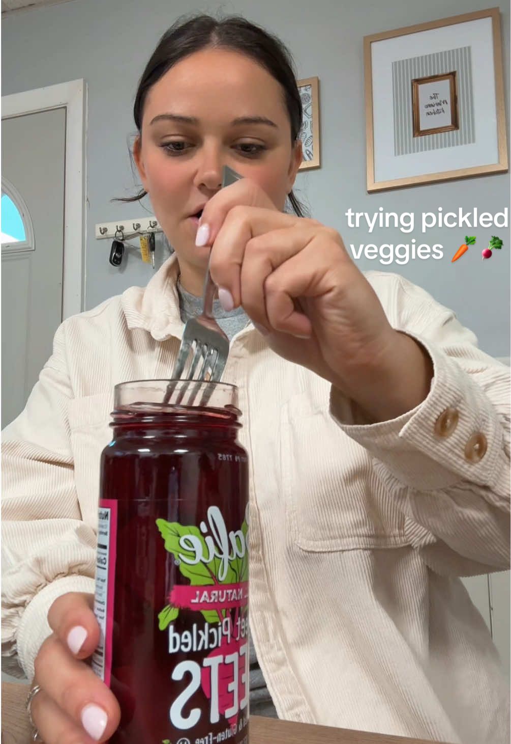 I feel like now I need to get my og line up from wegmans because I do think they top these ones 😅  #pickledveggies #foodtasting #tastetest #pickledfoods #eatwithme 