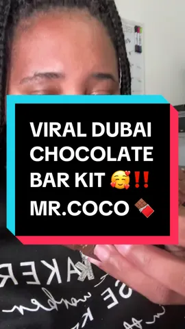 These was so fun to make and easy to do! #tiktokshopcreatorpicks #tiktokshopcybermonday #tiktokshopblackfriday #dubaichocolate #dubaichocolatebar 