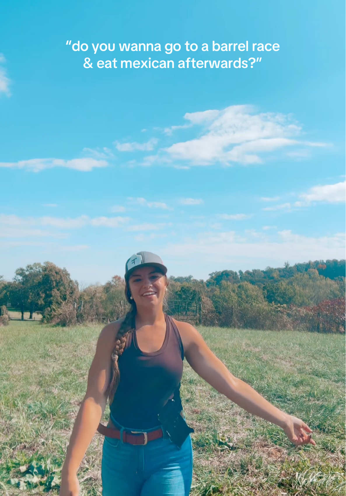 actually ate mexican after this show lol #fyp #westernwifey #barrelracer #mexicanfood #talkingdirtytome 