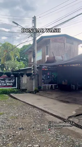 DON CAR WASH LOCATED AT TUBOD ILIGAN CITY. Nice kaayo ang ambiance, naa pa silay coffee station didto. Try ilahang Iced Spanish Latte with add ons Salted cream. Pak na pak😋🤭