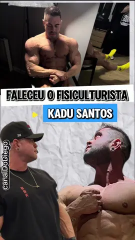 Faleceu kadu santos fisiculturista #kadusantos #ramondino #fisicoculturismo #canaldodiego 