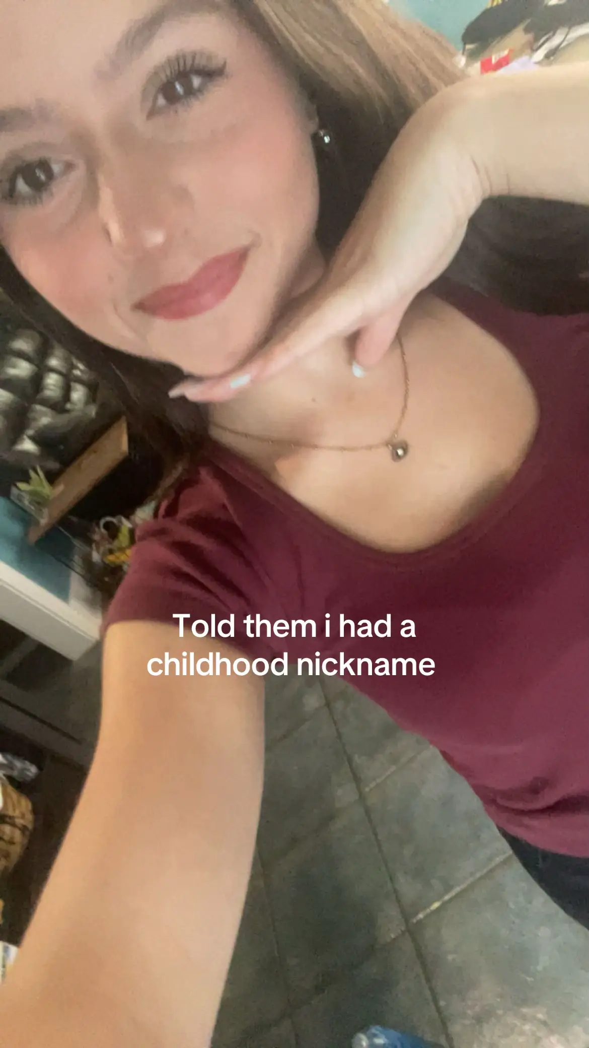 it’s mostly my dad now but my mom does say it every once in a while #fyp #nickname 