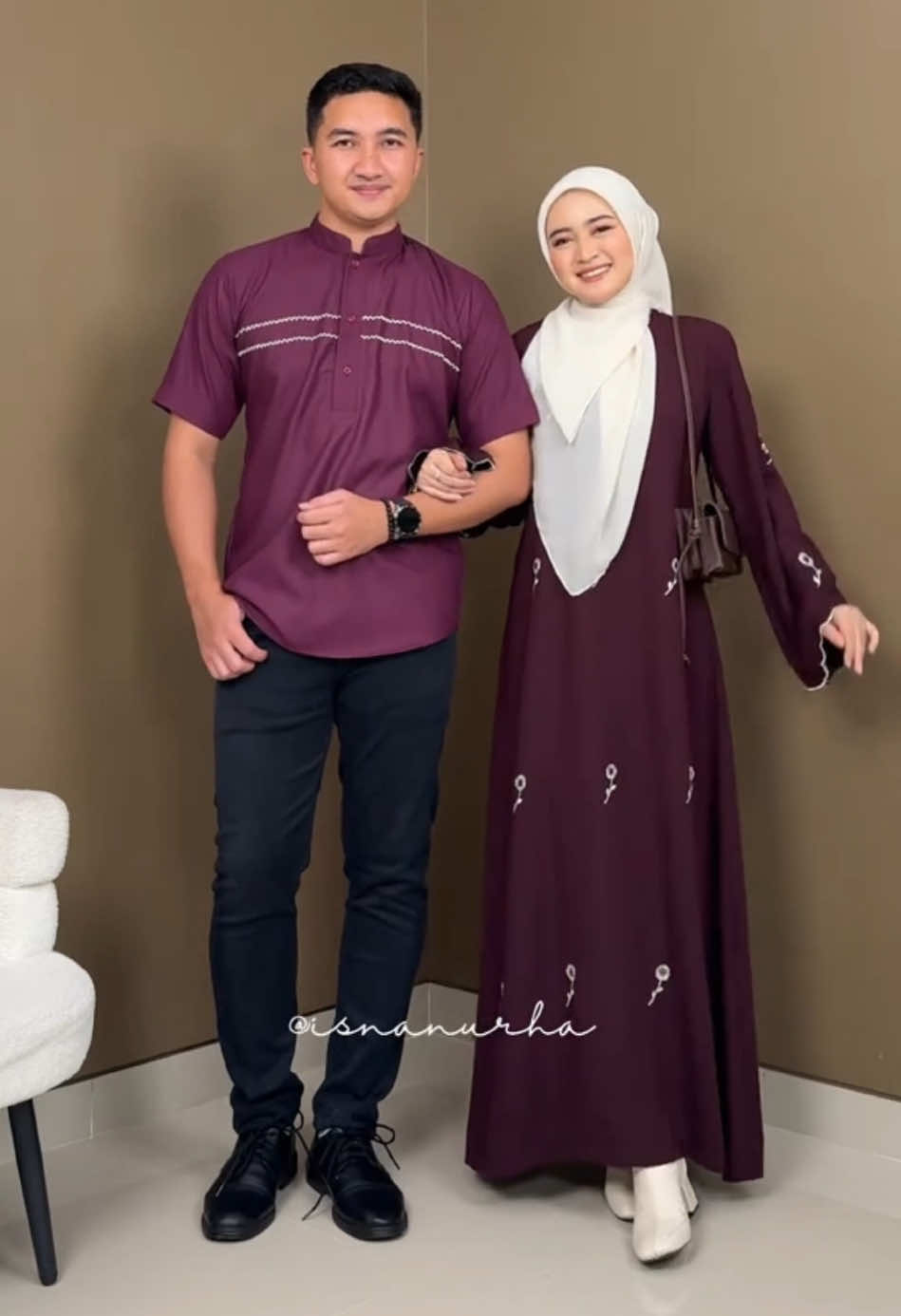 #bajulebaran2026 #sarimbit2026 #bajucouple #abayacouple #couple 