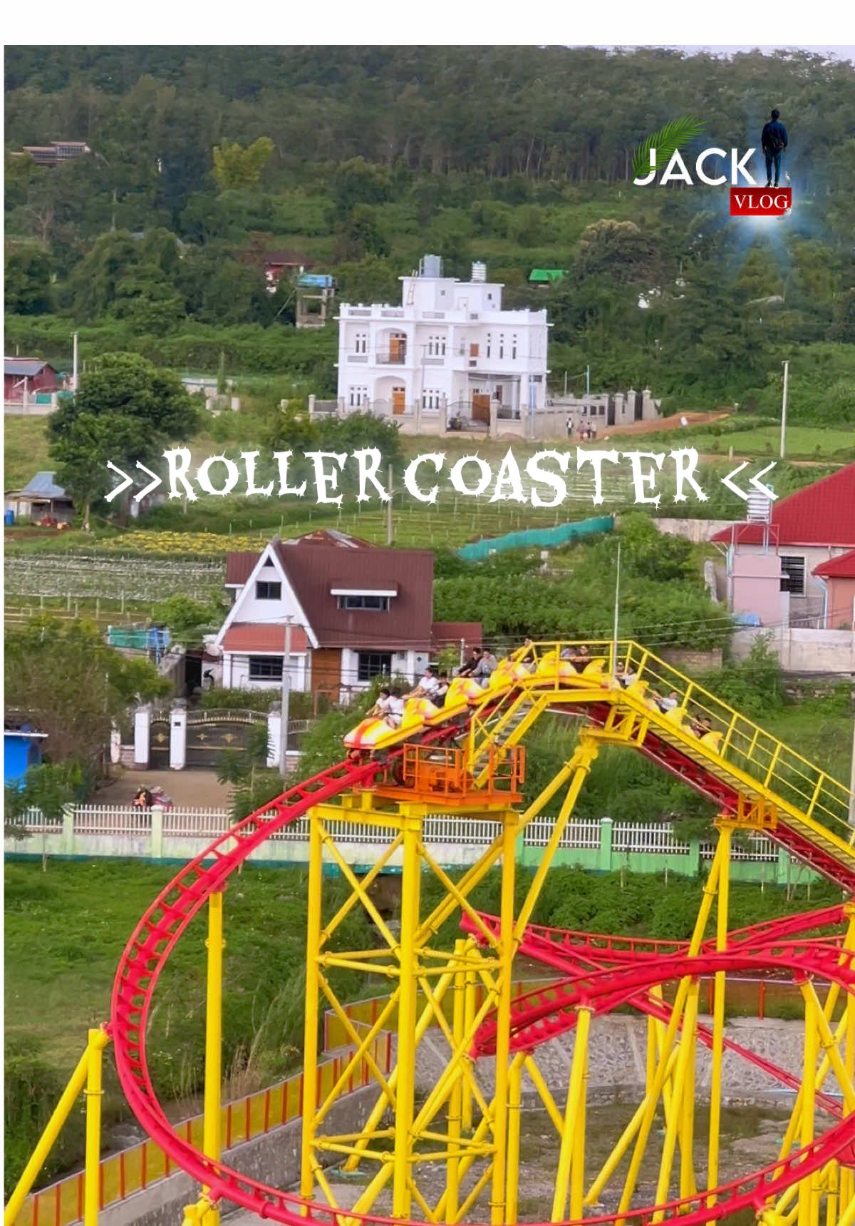 တစ်ဦး-၃၀၀၀ကျပ်တည်းနဲ့ ပွဲကောက်က Roller coasters စီးကြမယ် #jackvlogs #befallspyinoolwin 