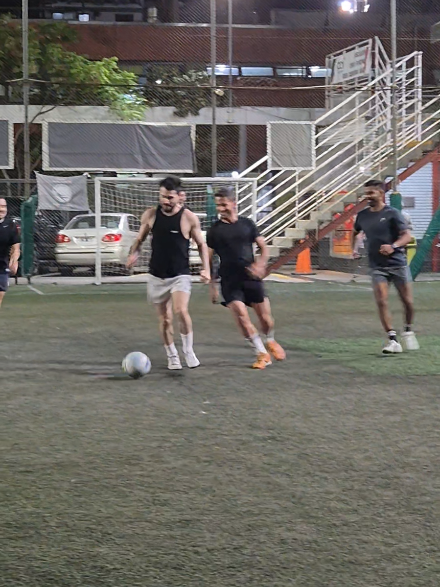 La escuelita #amigos #fútbol #diversión #diversidad 