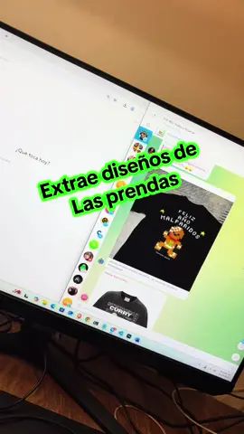 Extraer diseños de prendas listos para estampar con ayuda de chat #playeraspersonalizadas #emprendimiento #busquedaporimagendtfbot 