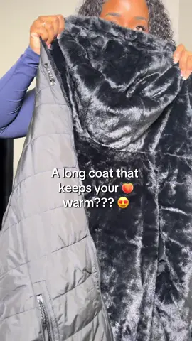 The fur inside of this dlim@Fit long down jacket is perfect for keeping your 🍑 warm, instead of just your upper body! 😍 #coat #wintercoat #jacket #tiktokshopblackfriday #tiktokshopcybermonday 