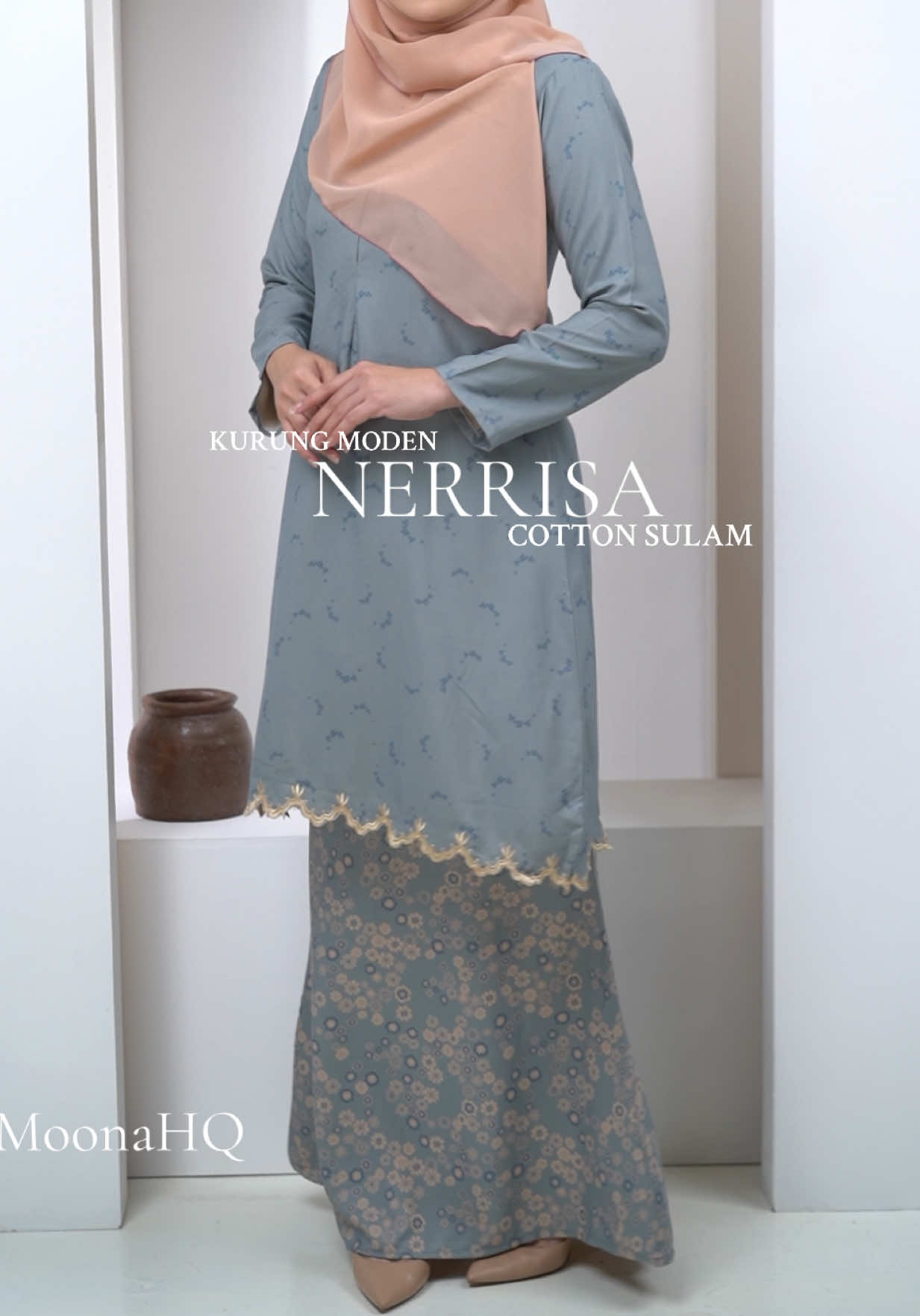 Kurung moden sulam yang baru ni memang lain sikit vibe dia 💛 Lembut, ringan, selesa pakai seharian. Yang suka gaya simple confirm jatuh hati 🥹✨ #NewRelease #KurungModen #KurungSulamCantik #BajuKurungSulam  #KurungFashion 