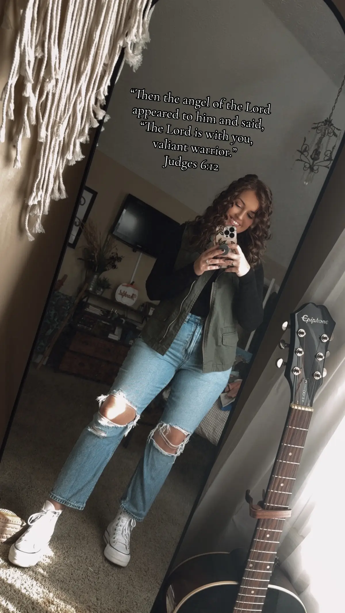 Sometimes we forget who we are until God reminds us. Gideon saw himself as small, unqualified, and overlooked — but God saw a mighty warrior. 💪 Even when you feel unprepared or unseen, remember: the Lord is with you. He calls out strength in the places you see weakness.