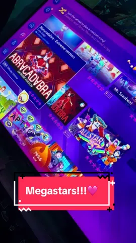 Finished the 2026 songs with megastars after a week of the game being out 💛🩵🩷  Just have to perfect some of the ones I don’t know fully:3 #justdance #justdance2026 #justdancegame #dance @justdancegame 