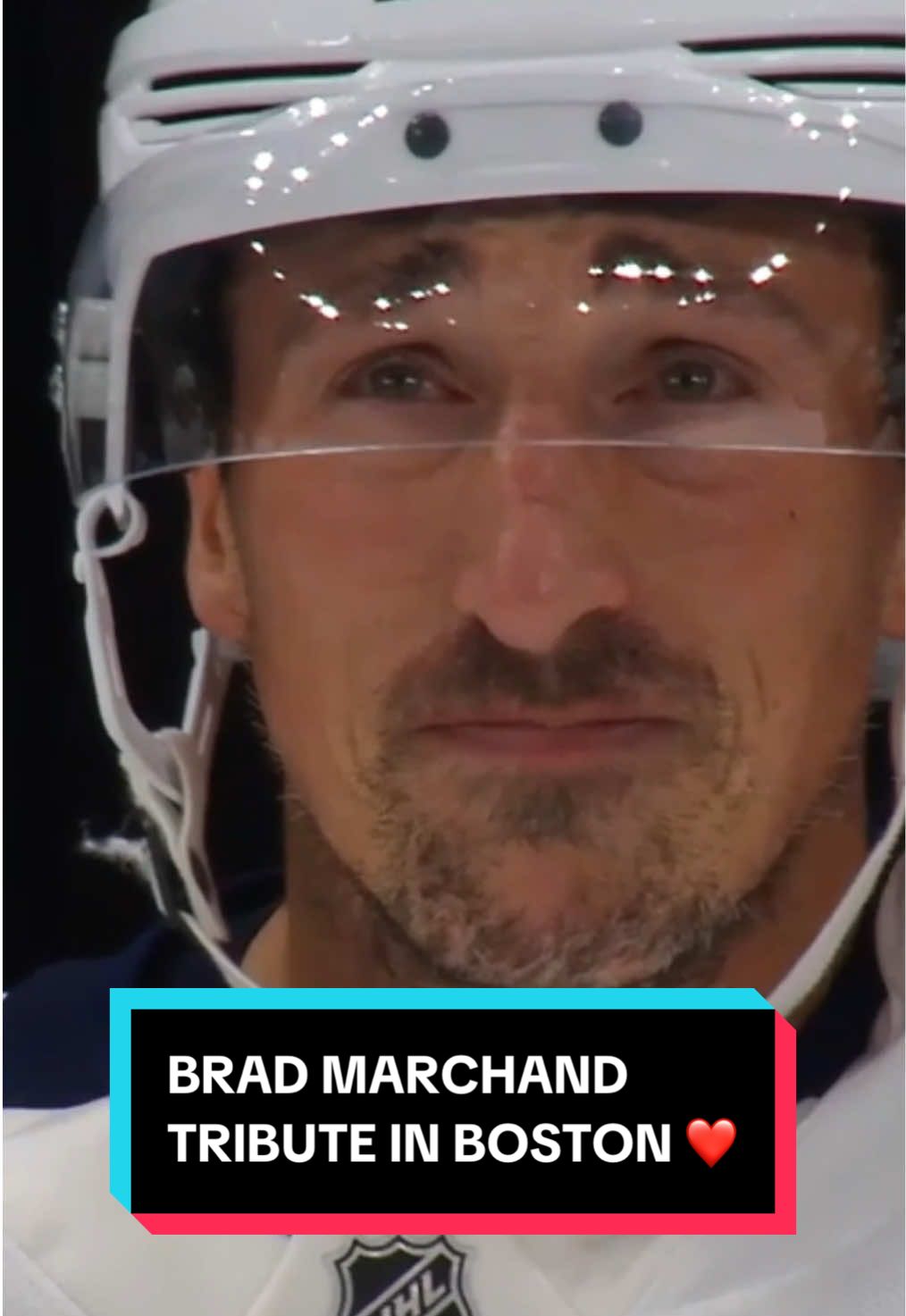 we are all emotional about this 🥺 #NHL #BradMarchand #hockey #SportsTikTok #sports 
