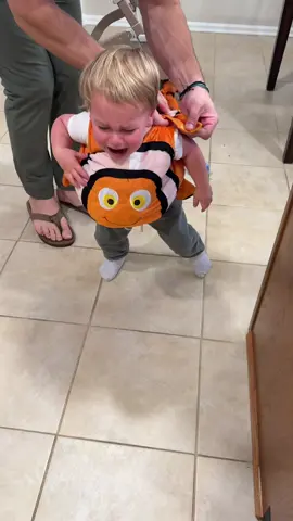 Just keep swimming. #halloweencostume #toddlersoftiktok #toddlerhalloween 