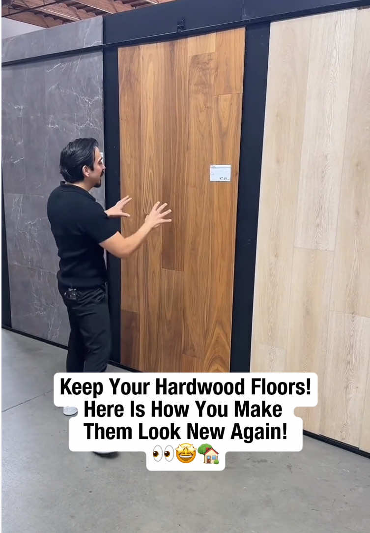 Roger shares tips on how homeowners can make their existing floors look brand new again #remodeling #kitchenremodel #homeimprovements #homeowners #homeremodel #DIY #newhomeowner #floors #lvp #vinylflooring #floor #flooringstore #homeimprovement #flooring #flooringguy #theflooringguy