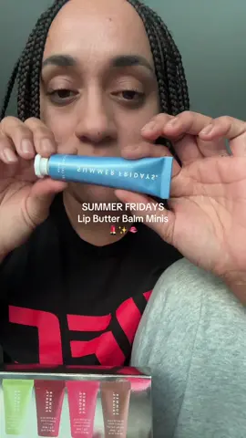 Summer Fridays haul 💄✨ got the Lip Butter Balm Minis Set + a Jet Lag Eye Mask sample — and TikTok Shop threw in a free full-size Jet Lag Mask! #summerfridays #tiktokmademebuyit #skincarehaul #lipbutterbalm #beautyfinds 
