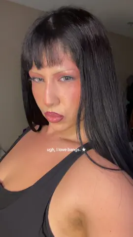 ugh I love bangs. 