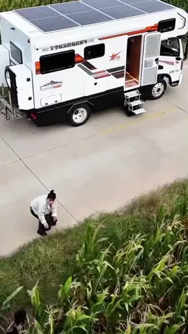truck hauling heavy load #outdoor #viral #rvtruck #rvcamping #outdoor 