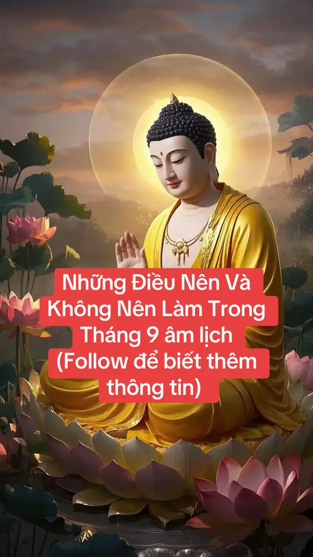 (Follow để biết thêm thông tin)    Những điều nên làm:  1. Dọn dẹp nhà cửa: Giữ sạch sẽ, đặc biệt góc Đông Nam (cung Tài Lộc). 2. Đặt vật phẩm phong thủy: Cóc ngậm tiền, cây kim ngân, bình tài lộc, cầu phong thủy. 3. Chọn màu hợp mệnh: Vàng, trắng, ánh kim, xanh lá để kích tài khí. 4. Khởi động kế hoạch tài chính: Làm việc, ký hợp đồng, mở rộng khách hàng – nhưng không đầu tư mạo hiểm. 5. Giữ tâm thiện, nói lời tốt: Tránh cãi vã, giúp đỡ người khác để tăng phúc khí. Những điều không nên làm: 1. Không để đồ hỏng, gương vỡ, vật sắc nhọn trong nhà. 2. Không trì hoãn việc dọn dẹp, sắp xếp. 3. Không đầu tư hoặc chi tiêu lớn thiếu tính toán.