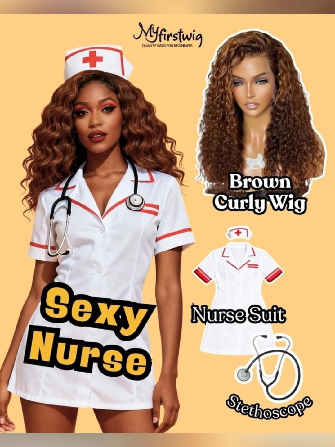 Your Halloween character awaits!🎃Pause to see, then swipe for your costume breakdown.🙌 #lacewig #halloween #halloweenlook