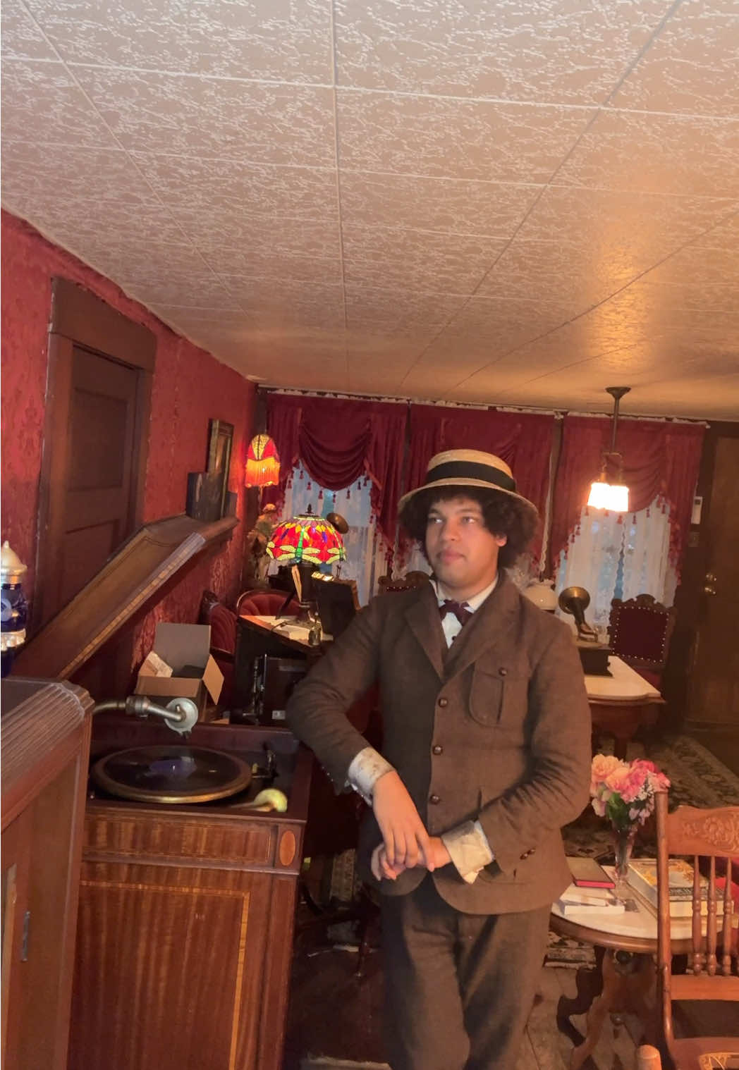 #fypシ #antiquerecord #discphonograph #stumbling #vintagevibes 