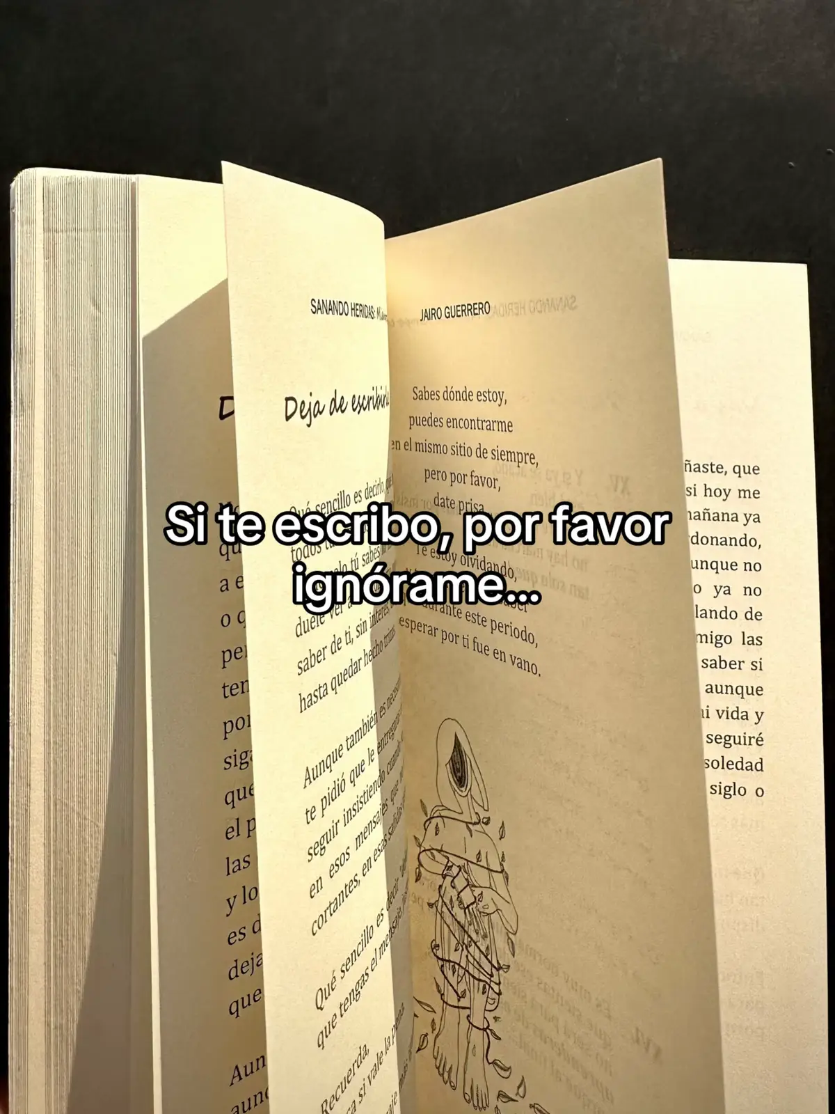 Libro: “Sanando Heridas: Mientras Rompo en Llanto” 📓 #jairoguerrero #paratiiiiiii #librosrecomendados📚  #poesiaenespañol #frasessad💔 