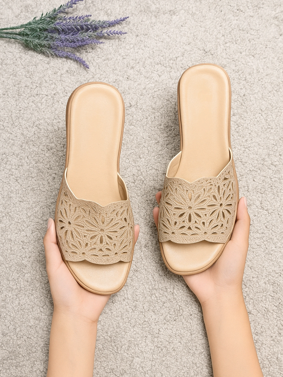 Sandal slop wanita kekinian sandal wedges sandal mewah #sandal #sandalwanita #wedges #sandalmewah #fypage 