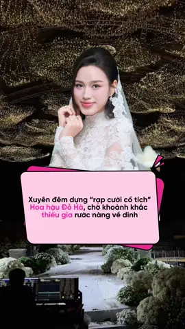 Rạp cưới thế kỷ, phủ toàn hoa tươi sẽ được ra mắt vào chiều nay #afamily #afamilyngaylucnay #dothiha #damcuoi #hoahau 