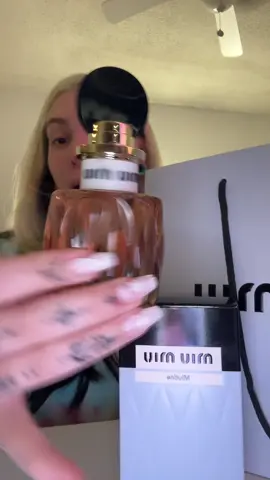 Not sponsored but @Miu Miu if you see this, in every video I’ll tell ppl to buy your fragrance in exchange for the Miumiu mini sued hand bag in black 🤪 #giftedbymiumiu #miumiubeauty #miutinebydefintion 