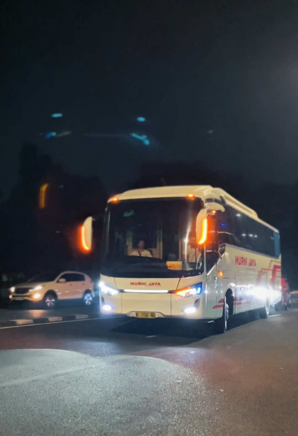 Jakarta-Banjar negara - Wonosobo Via Belik 🚀 Murni jaya jam 7 malam  #fyppppppppppppppppppppppp #fypシ゚ #murnijayalovers #murnijaya #busakapindonesia 