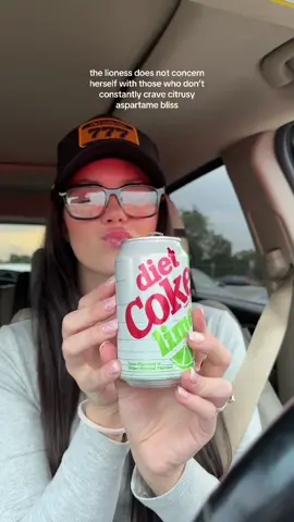 the diet coke lime has me in a chokehold 😮‍💨 #dietcokelime #dietcoke #soda #relatable 