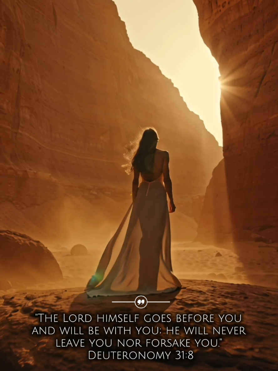 You ever feel like you’re walking through a season where God’s quiet? This song was written for that. 🎶 It’s about trusting that even when it feels silent, He’s still moving — He’s already gone before you, just like Deuteronomy 31:8 says. 💛 Let the lyrics remind you… you’re never walking this road alone. #ChristianMusic #FaithBasedSong #ChristianTikTok #WorshipSong #Encouragement 