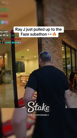 Ray J just pulled up to the Faze subathon 👀🔥 #lacy #rayj #fyp 