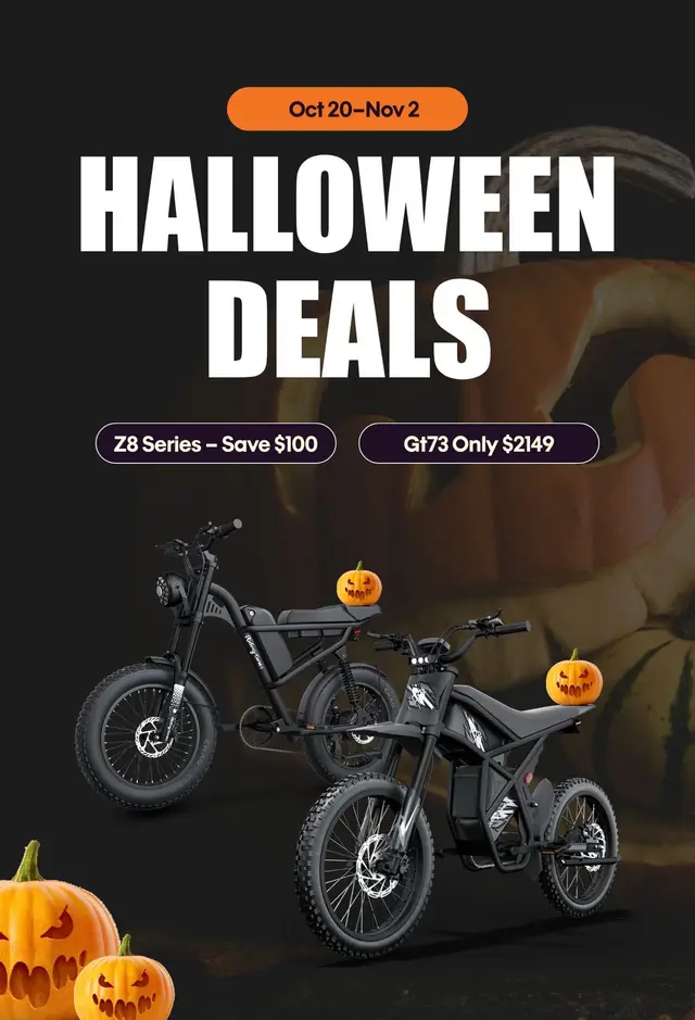 Monsters don’t scare us — running out of deals does 😱🔥 Enjoy our Halloween special offer. #sale #halloween #z8 #gt73 #ridingtimesz8 