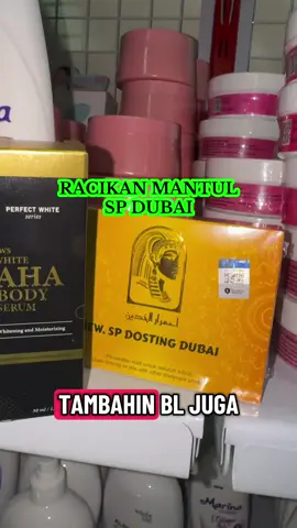 Racikan mantul sp dubai  #spdostingdubai #spdubaibpom #ahaperfectwhite #hbmarina #alphaarbutin 