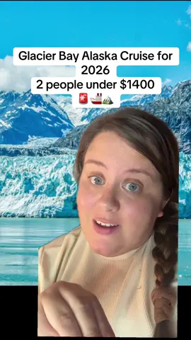 Replying to @Jacqueline Glacier Bay for under $1,400 — for TWO people?! 🤯 That’s right — sail Alaska with Princess Cruises, the experts in Glacier Bay cruising. 🐋✨ 💙 Message us to grab this deal before it’s gone! Travel@Travelwithaflair.com #TravelDeals #CruiseTok #princesscruises #alaskacruise #glacierbay  