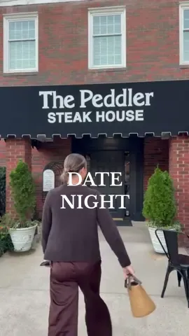 found the best little steakhouse with the best vibes for date night 🤍 #wlw #datenight #wlwcouple #lesbiansoftiktok #dinner 