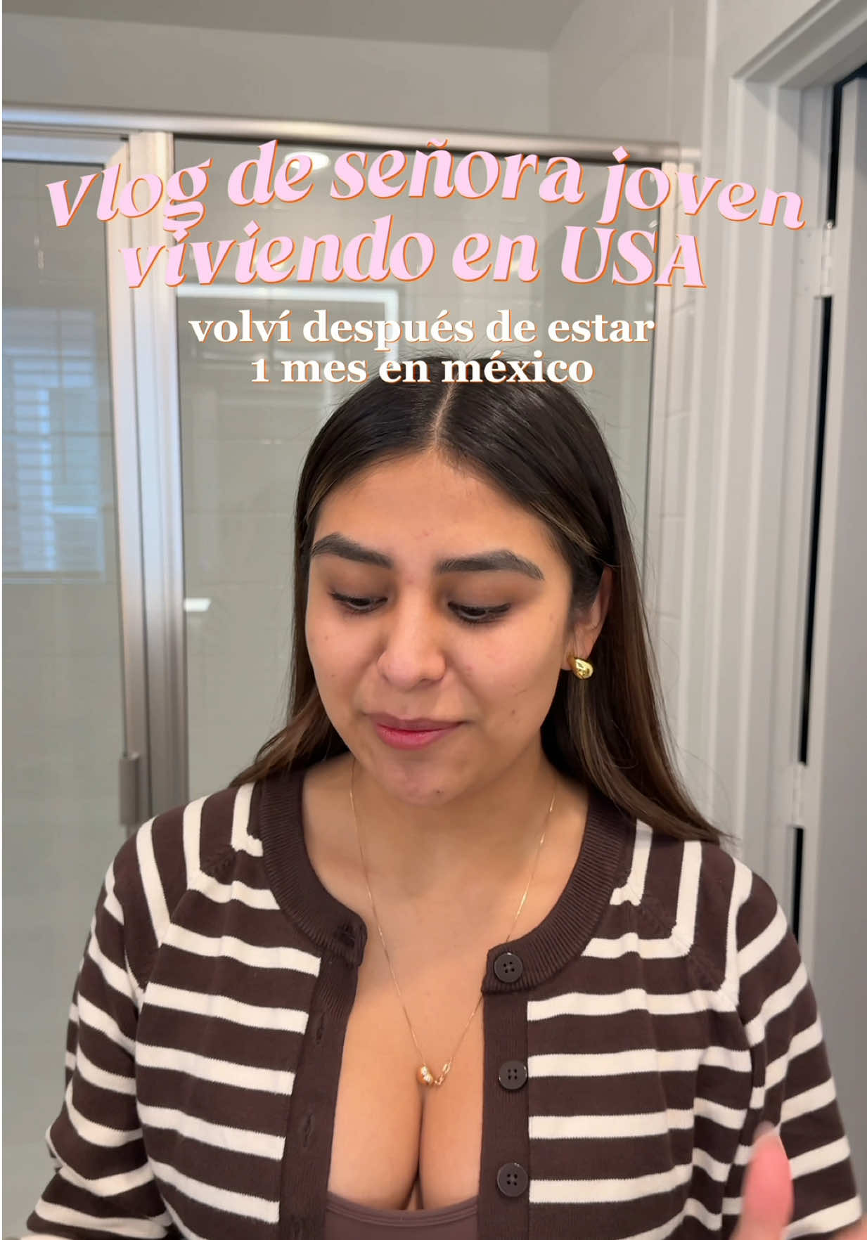 #helloamigas la pregunta es, algún día me acostumbraré? hahaha #mexicanaenusa #señorajoven #minivlog #leavinghome 
