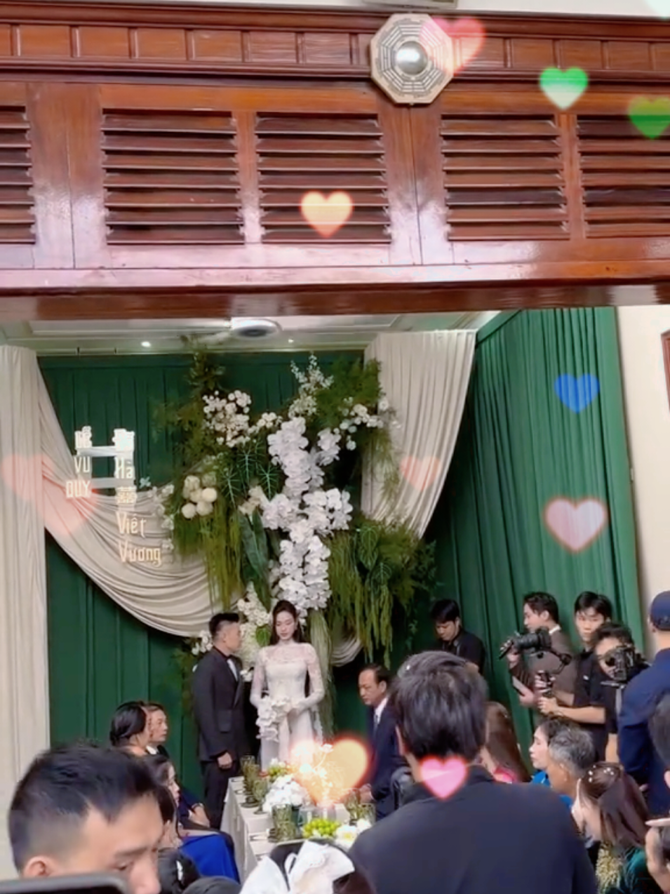 Toàn cảnh lễ rước dâu Đỗ Thị Hà cùng chú rể Viết Vương. #vietvuong #wedding #dothiha #damcuoi 